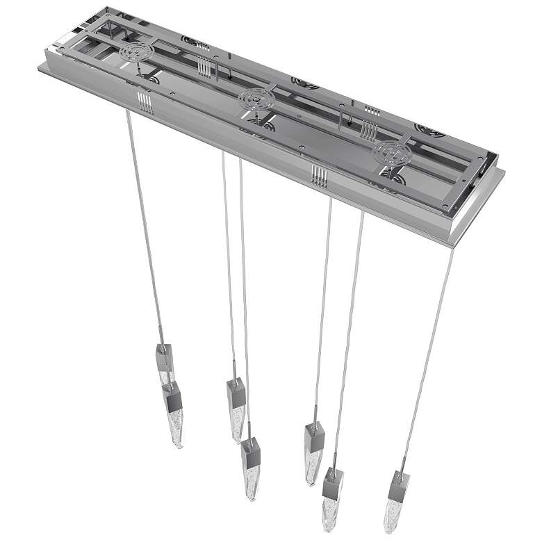 Image 4 Avenue Lighting The Original Aspen Collection 7 Light Pendant Chrome more views