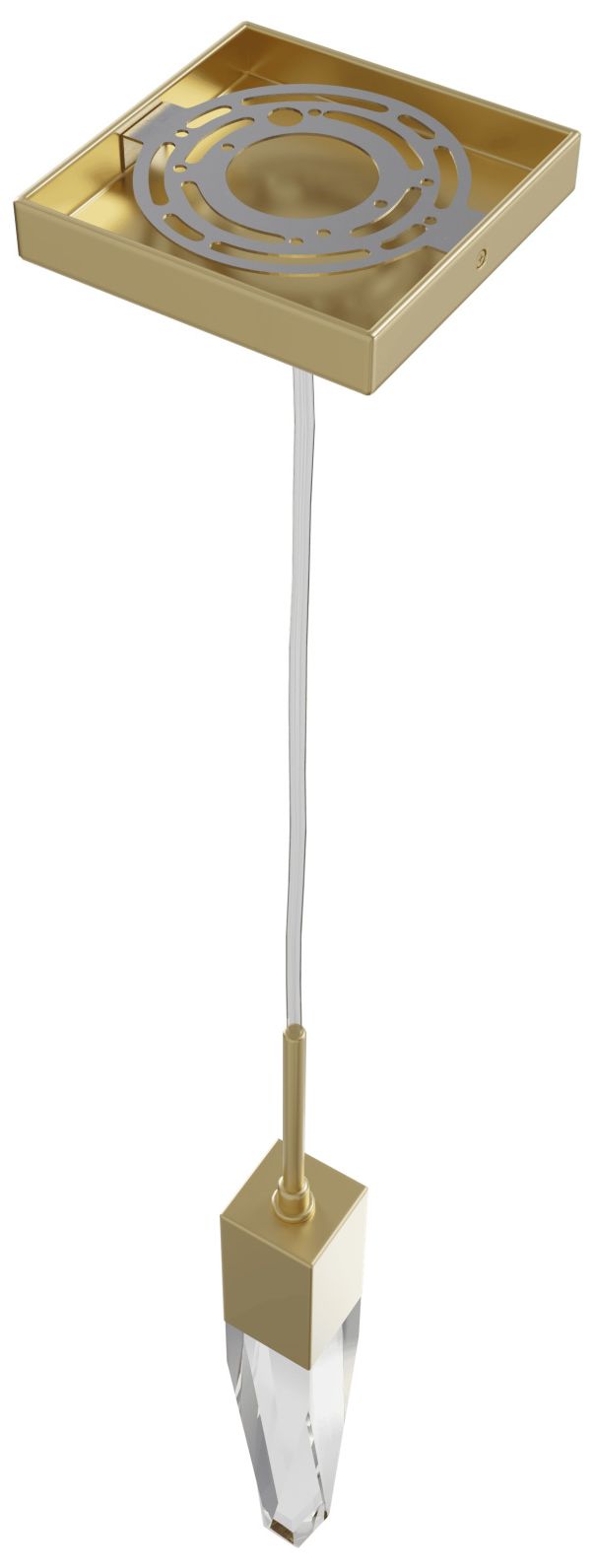 Image 3 Avenue Lighting The Original Aspen Collection Pendant Brushed Brass more views