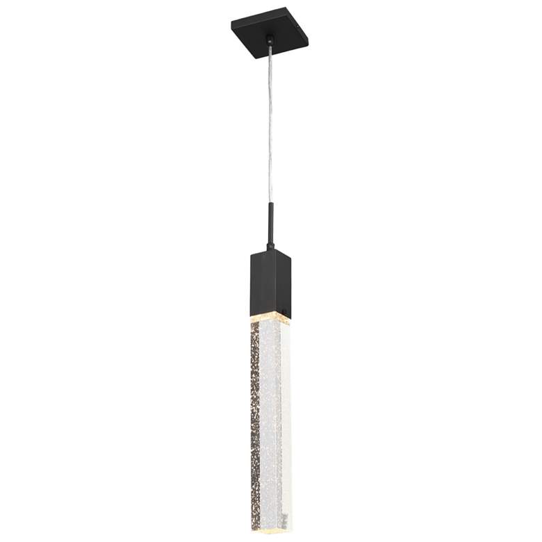 Image 1 Avenue Lighting-The Original Glacier Collection-1 Light Pendant-Black