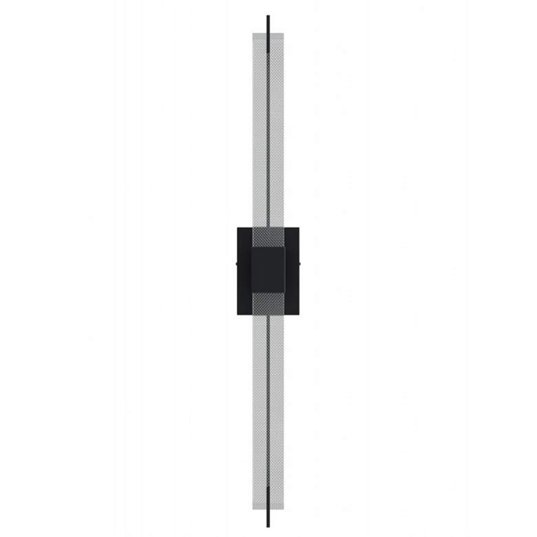 Image 4 Avenue Lighting The Original Glacier Collection Wall Sconce 39" Black more views