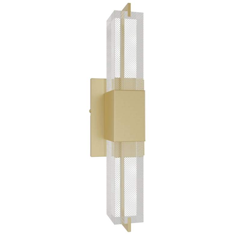 Image 1 Avenue Lighting The Original Glacier Snow Wall Sconce 17" Black