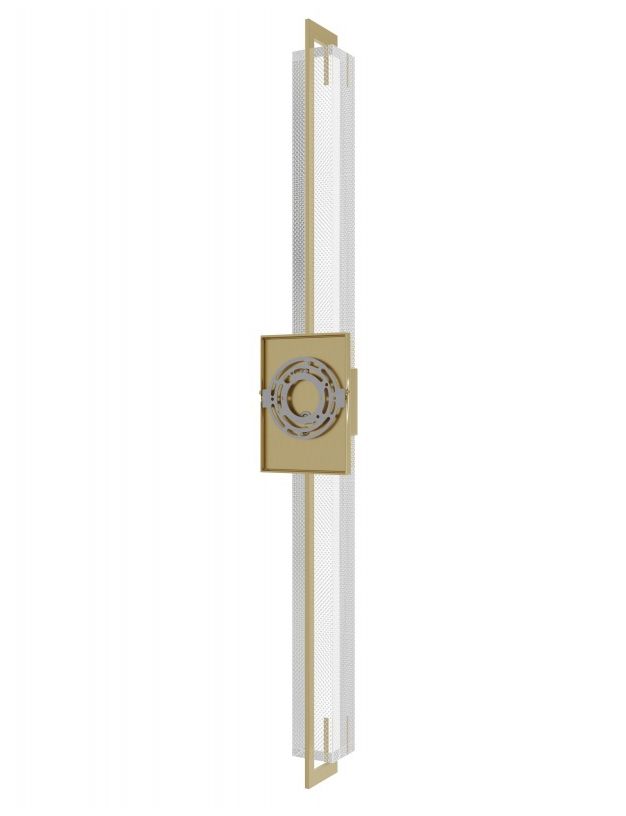 Image 3 Avenue Lighting The Original Glacier Snow Wall Sconce 39" Brushed Brass more views