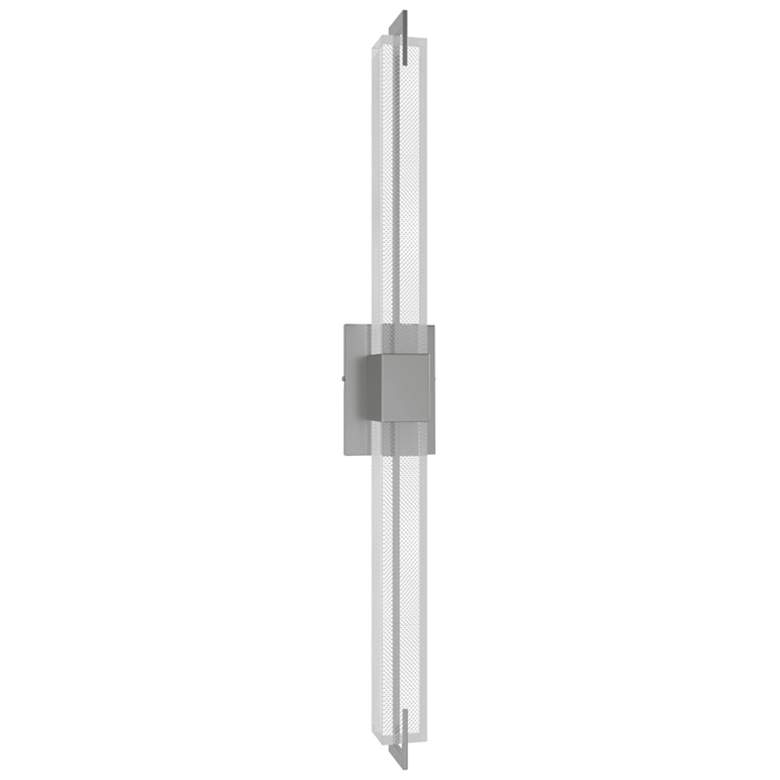 Image 1 Avenue Lighting The Original Glacier Snow Wall Sconce 39" Polished Nic