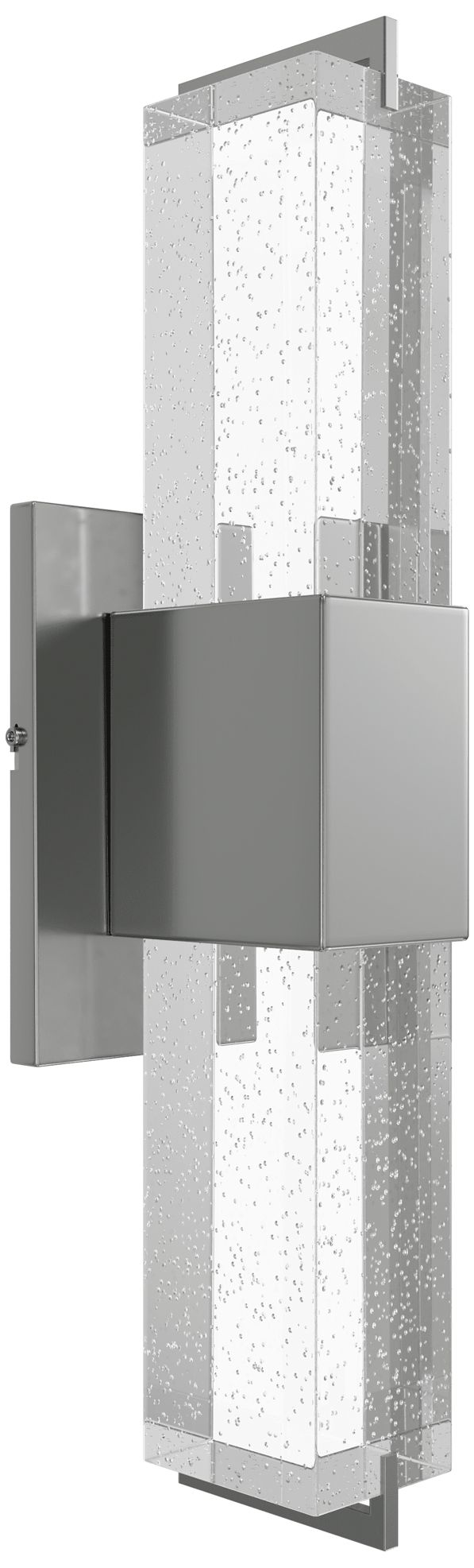Image 3 Avenue Lighting The Original Glacier Wall Sconce 17" Polished Nickel more views