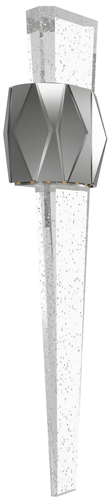 Image 2 Avenue Lighting The Original Glacier Wall Sconce 24" Polished Nickel more views