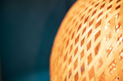 Image 4 Avenue Lighting Tulum 7" Wide Black and Bamboo Wicker Mini Pendant more views