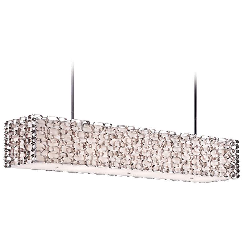 Image 1 Avenue Lighting Ventura Blvd. Collection Hanging Chandelier Polished Nickel