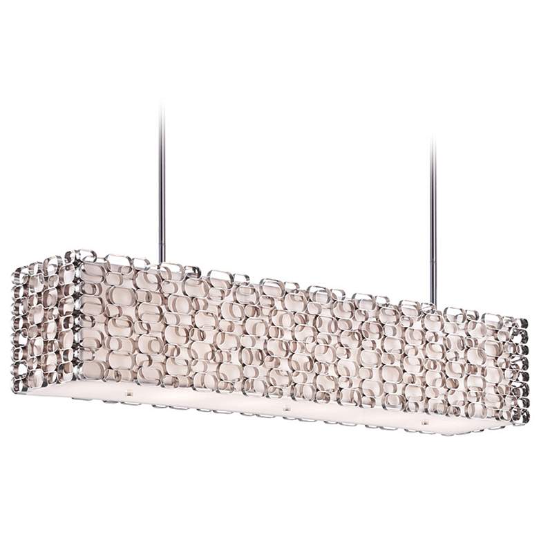 Image 1 Avenue Lighting Ventura Blvd. Collection Hanging Chandelier Polished Nickel