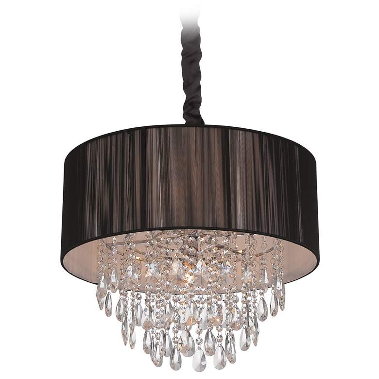 Image 1 Avenue Lighting Vineland Ave. Collection Hanging Chandelier Black