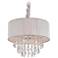 Avenue Lighting Vineland Ave. Collection Hanging Chandelier Silver