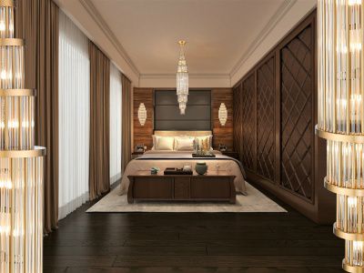 Image 5 Avenue Lighting Waldorf Collection Pendant 38" Aged Brass more views