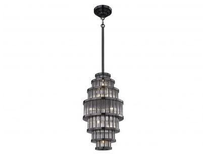 Image 2 Avenue Lighting Waldorf Collection Pendant Polished Gunmetal more views