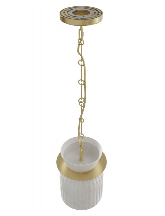 Image 3 Avenue Lighting Westwood Collection  10" Brush Brass more views