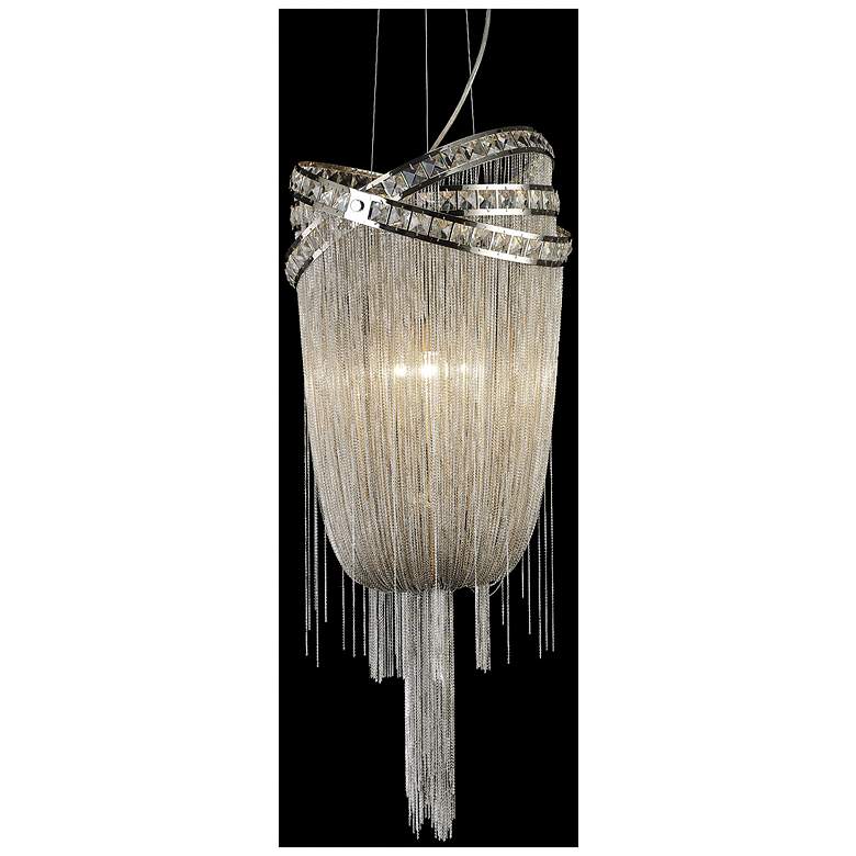 Image 1 Avenue Lighting Wilshire Blvd. Collection Chandelier Polished Nickel