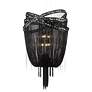 Avenue Lighting Wilshire Blvd. Collection Hanging Chandelier Black