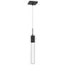 2_Avenue Original Glacier 2" Wide Matte Black LED Mini Pendant more views