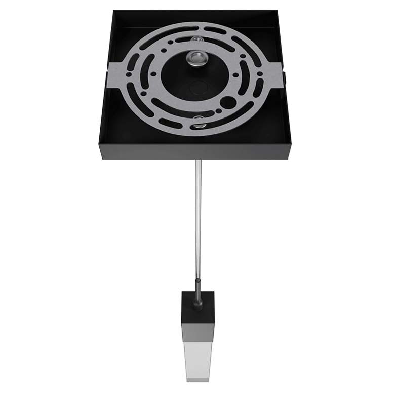 Image 4 Avenue Original Glacier 2" Wide Matte Black LED Mini Pendant more views