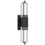 1_Avenue Original Glacier 39" High Black LED Wall Sconce