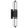 Avenue Original Glacier 39" High Black LED Wall Sconce