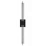 3_Avenue Original Glacier 39" High Black LED Wall Sconce more views