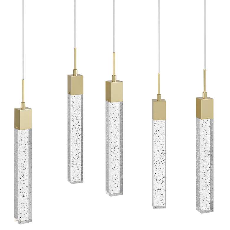 Image 2 Avenue Original Glacier 47" Wide LED Multi-Light Pendant more views