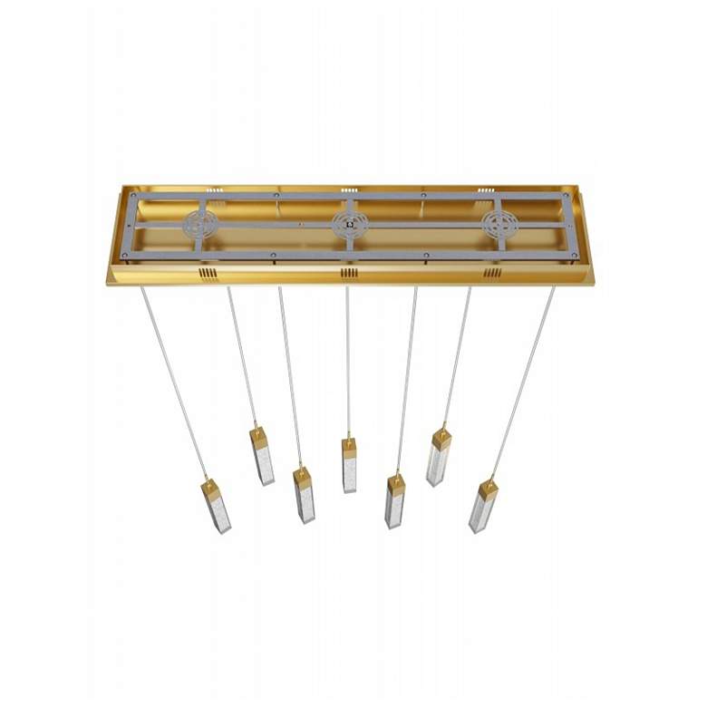 Image 4 Avenue Original Glacier 47" Wide LED Multi-Light Pendant more views