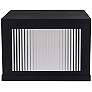 1_Avenue Outdoor 10" High Black LED Outdoor Pillar Mount Light