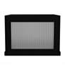 5_Avenue Outdoor 10" High Black LED Outdoor Pillar Mount Light more views