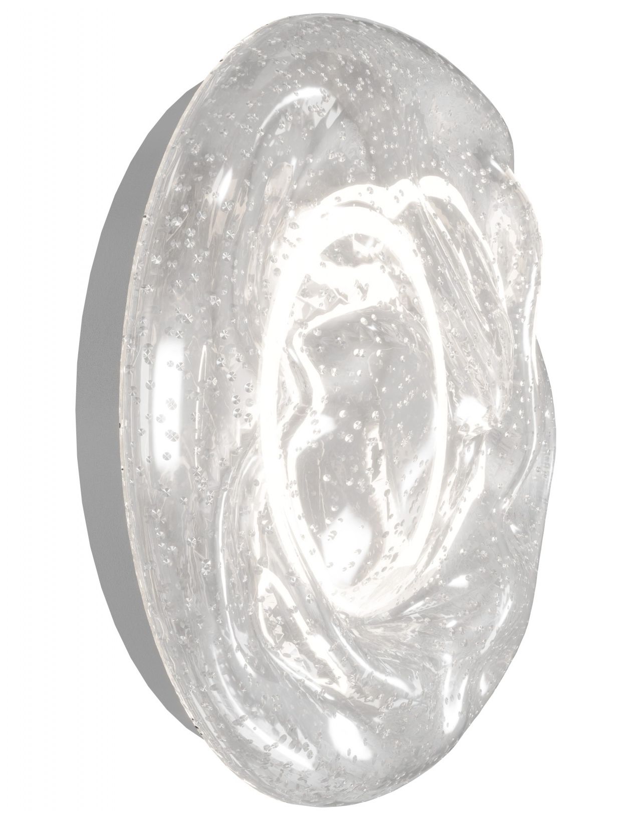 Image 4 Avenue Outdoor 10"H 3000K LED Wall Sconce with Wavy Clear Glass more views