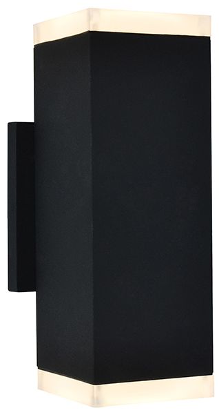 Avenue Outdoor 10"H Up/Down 3000K LED Wall Sconce in Black