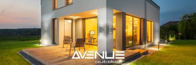 Image 2 Avenue Outdoor 10"H Up/Down 3000K LED Wall Sconce in Silver more views
