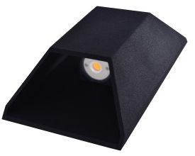 Image 2 Avenue Outdoor 12"H Rectangular 3000K LED Wall Sconce in Black more views