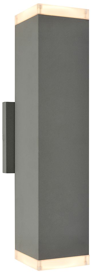 Avenue Outdoor 12"H Up/Down 3000K LED Wall Sconce in Silver