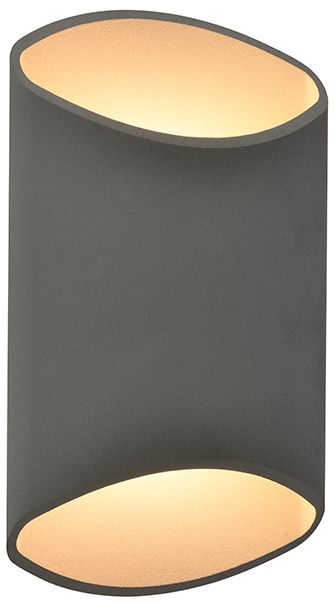 Avenue Outdoor 12"H Up/Down 3000K LED Wall Sconce in Silver