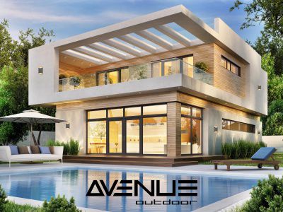 Image 3 Avenue Outdoor 12"H Up/Down 3000K LED Wall Sconce in Silver more views