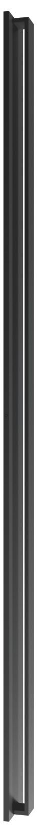 Avenue Outdoor 12"W 3000K LED Pillar Mount in Black/Ribbed Glass