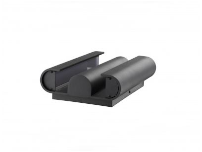 Image 3 Avenue Outdoor 13"H Ripple Frame LED Wall Sconce in Black more views
