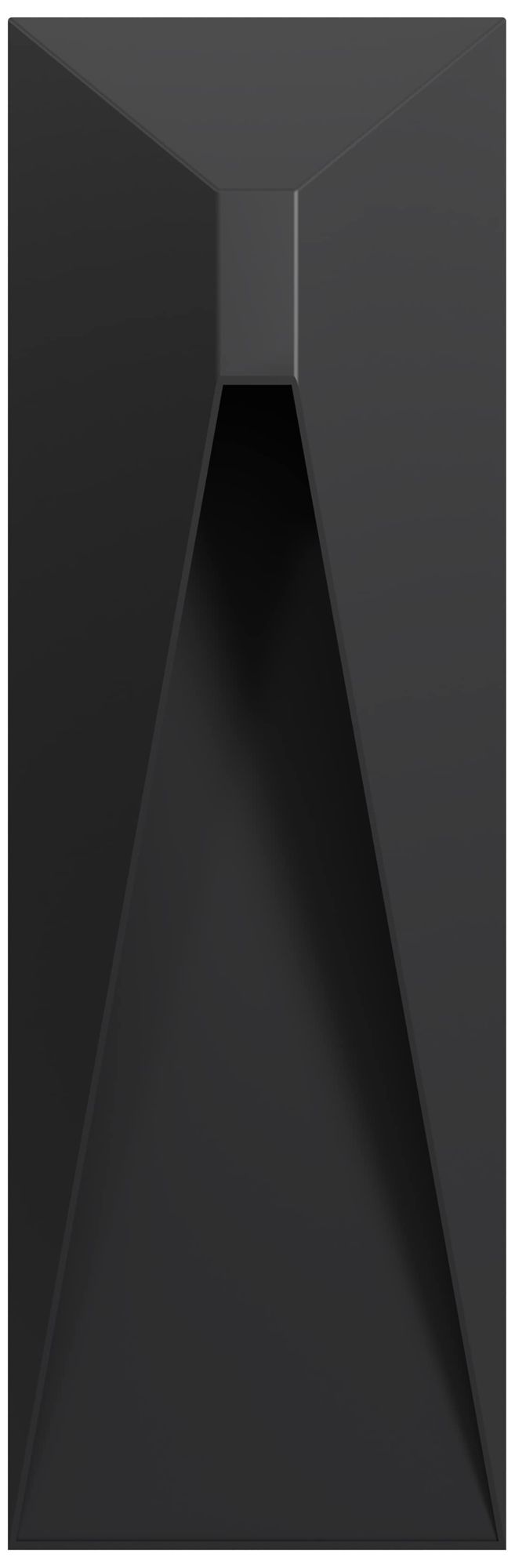 Avenue Outdoor 14"H 5-CCT Rectangular LED Wall Sconce in Black