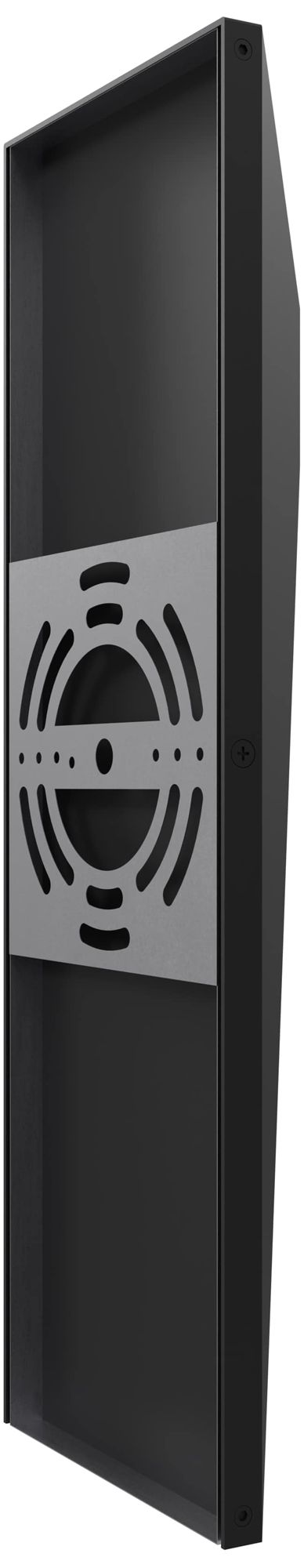 Image 3 Avenue Outdoor 14"H 5-CCT Rectangular LED Wall Sconce in Black more views