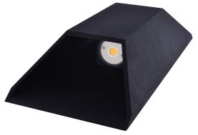 Image 2 Avenue Outdoor 16"H Rectangular 3000K LED Wall Sconce in Black more views