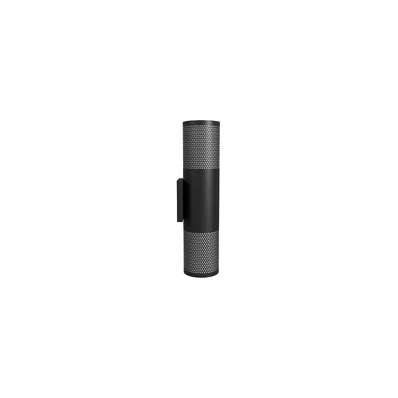Image 4 Avenue Outdoor 18" High Matte Black LED Outdoor Wall Light more views