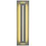 1_Avenue Outdoor 18" High Silver LED Outdoor Wall Light