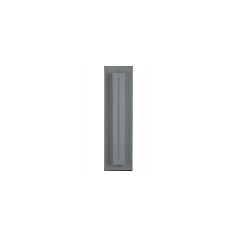 Image 3 Avenue Outdoor 18" High Silver LED Outdoor Wall Light more views