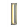 4_Avenue Outdoor 18" High Silver LED Outdoor Wall Light more views