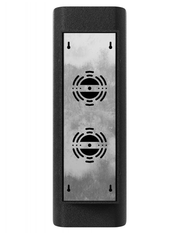 Image 3 Avenue Outdoor 18"H 2-Panel LED Wall Sconce in Black more views