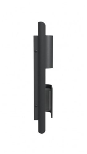 Image 4 Avenue Outdoor 18"H 2-Panel LED Wall Sconce in Black more views