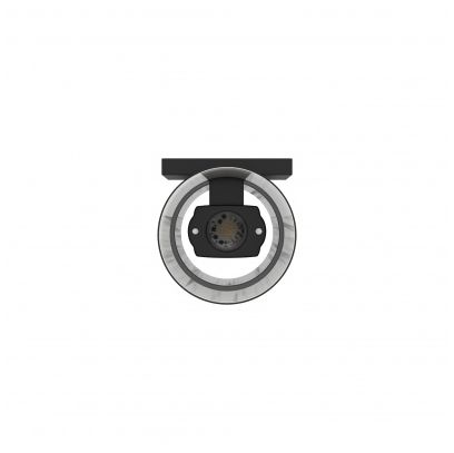 Image 5 Avenue Outdoor 18"H Cylindrical LED Sconce Black Perf. Grid Frame more views