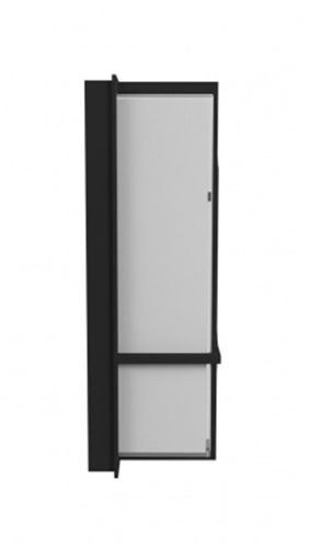 Image 4 Avenue Outdoor 18"H Faux Wood Grain LED Wall Sconce in Black more views