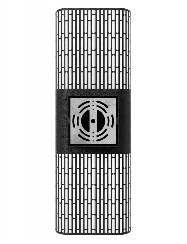 Image 3 Avenue Outdoor 18"H LED Wall Sconce with Lattice Black Frame more views