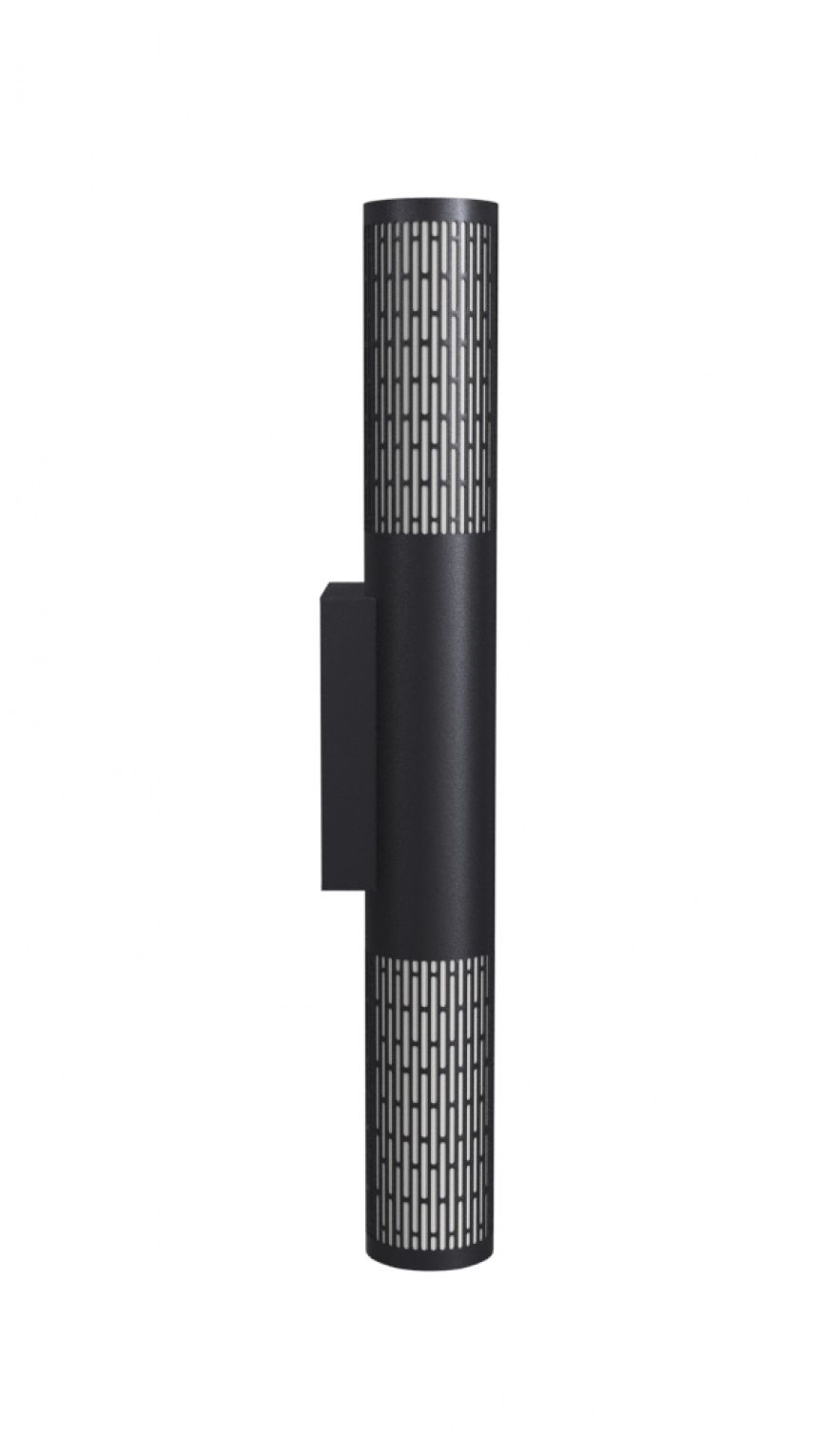 Image 4 Avenue Outdoor 18"H LED Wall Sconce with Lattice Black Frame more views